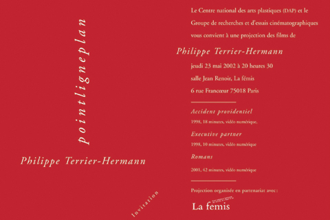 Soirée Philippe Terrier-Hermann 23 mai 2002. La fémis