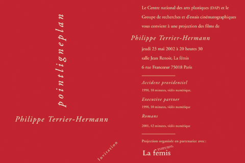 Soirée Philippe Terrier-Hermann 23 mai 2002. La fémis