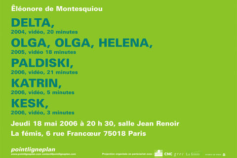 Soirée Éléonore de Montesquiou Jeudi 18 mai 2006