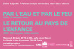 Claire Angelini, par l'eau et par le feu