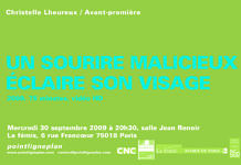 30 septembre 2009 - Christelle Lheureux / Un sourire malicieux éclaire son visage